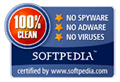 SOFTPEDIA 100% CLEAN AWARD
